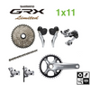 Shimano GRX Limited Edition RX810 1x11 (mechanical shift / hydro brake) *SILVER*